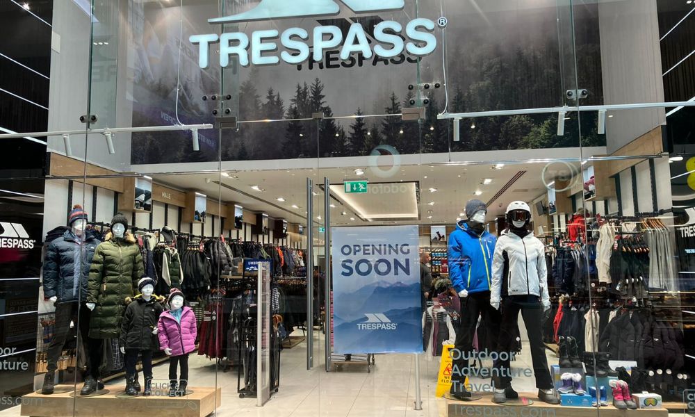 Trespass officially opens new store at The Broadway,…