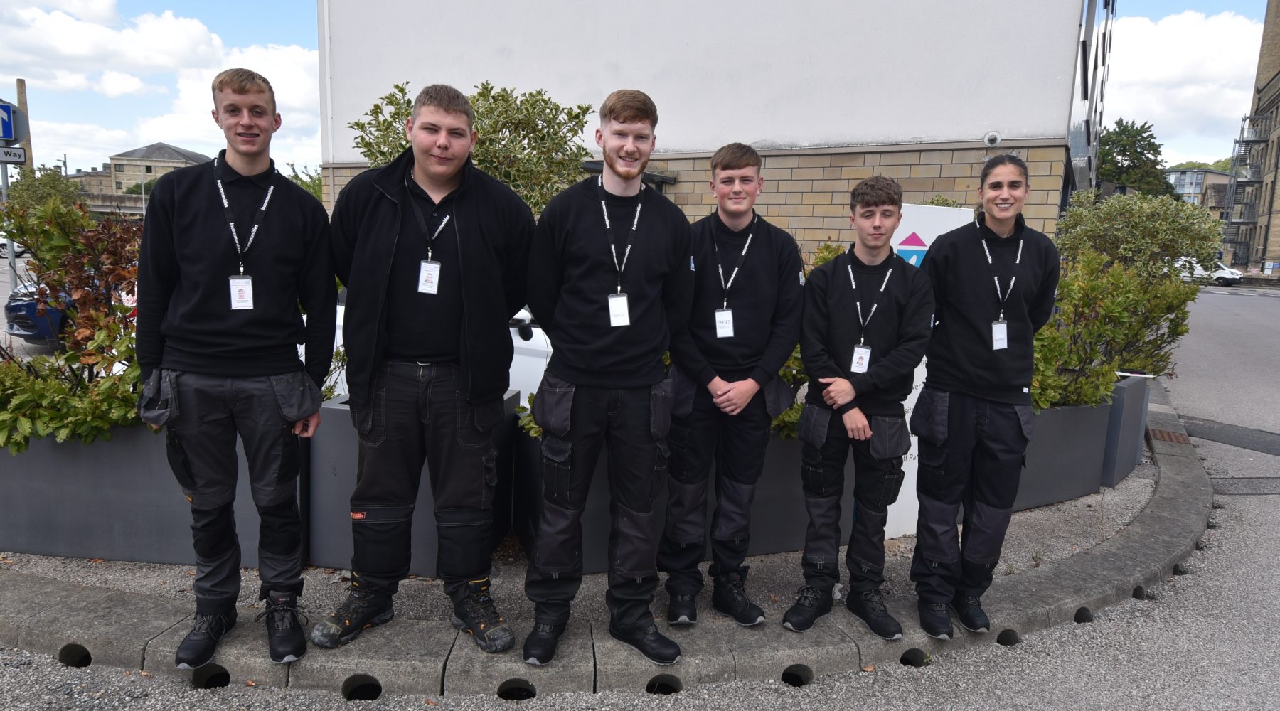 You’re hired! Six new apprentices start at Incommunties