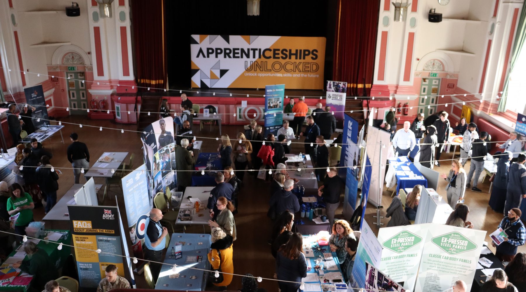 Apprenticeships Unlocked Event at Shipley College