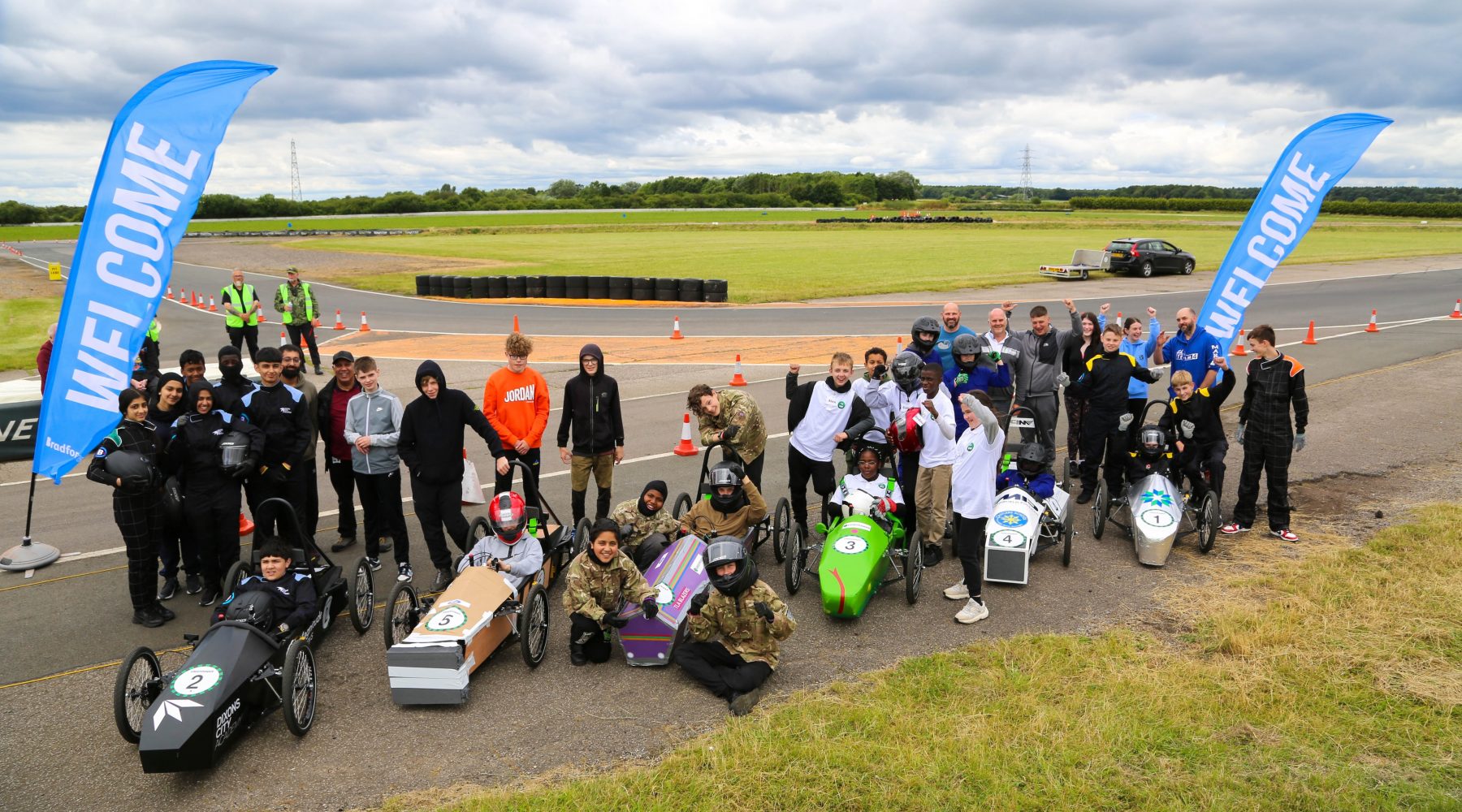 BBG Academy Win First-Ever Bradford College Greenpower Challenge