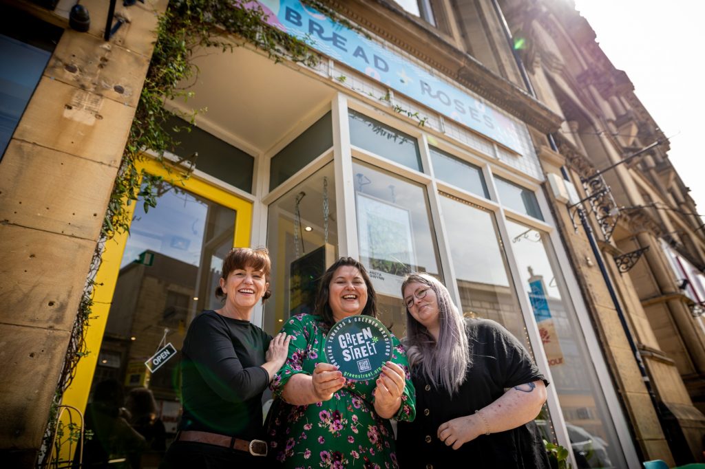 Sign of the times Bradford Green Street sustainability scheme announces first businesses to
