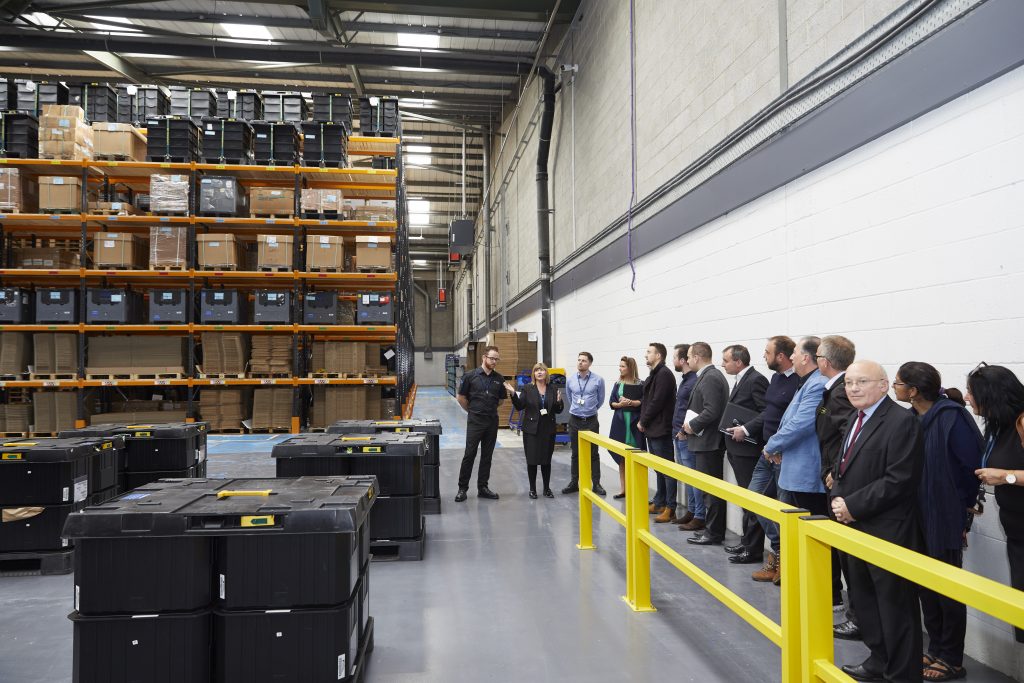 Lord Mayor of Bradford officially opens new Expect Distribution