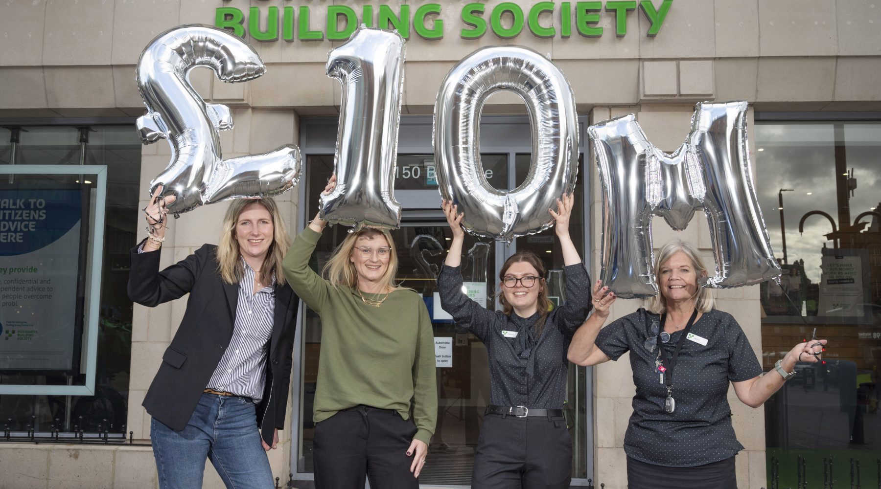 Bradford society’s members help to donate £10 million…