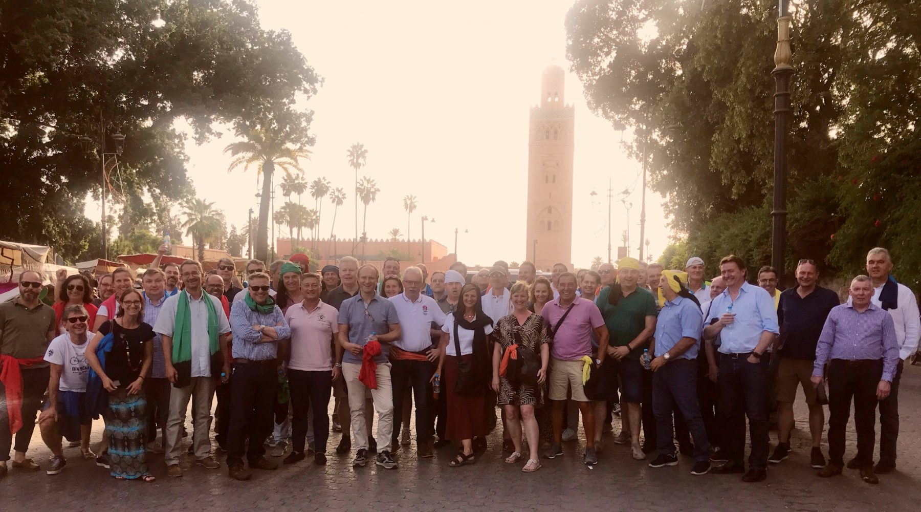 Christeyns International laundry team in Morocco for annual…