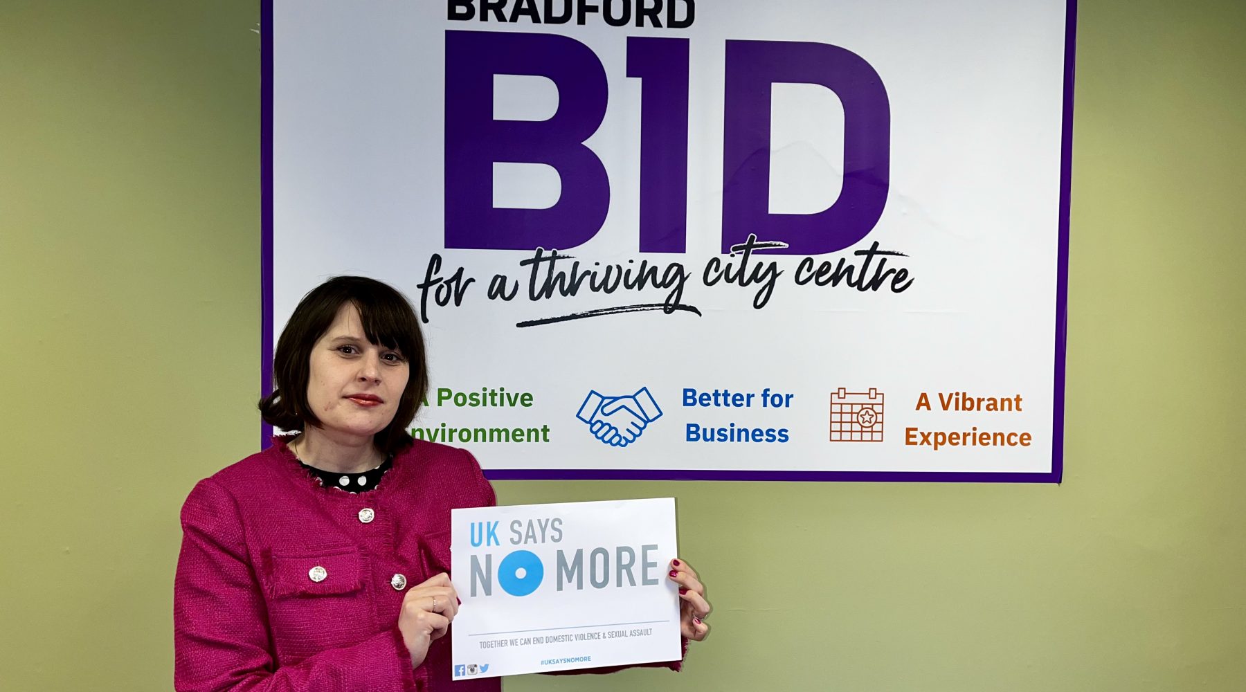 ﻿Bradford BID to back No More Week campaign…