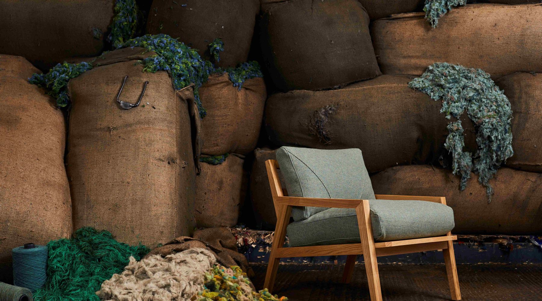 West Yorkshire textile designer launches new fabric containing…