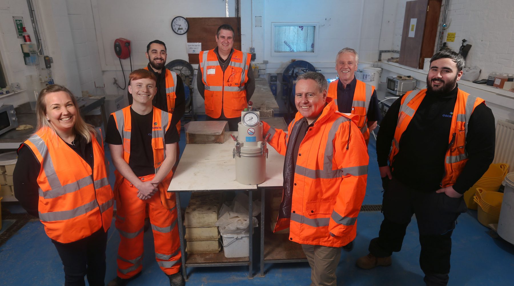 Oscrete’s new testing facility helps reduce carbon footprint