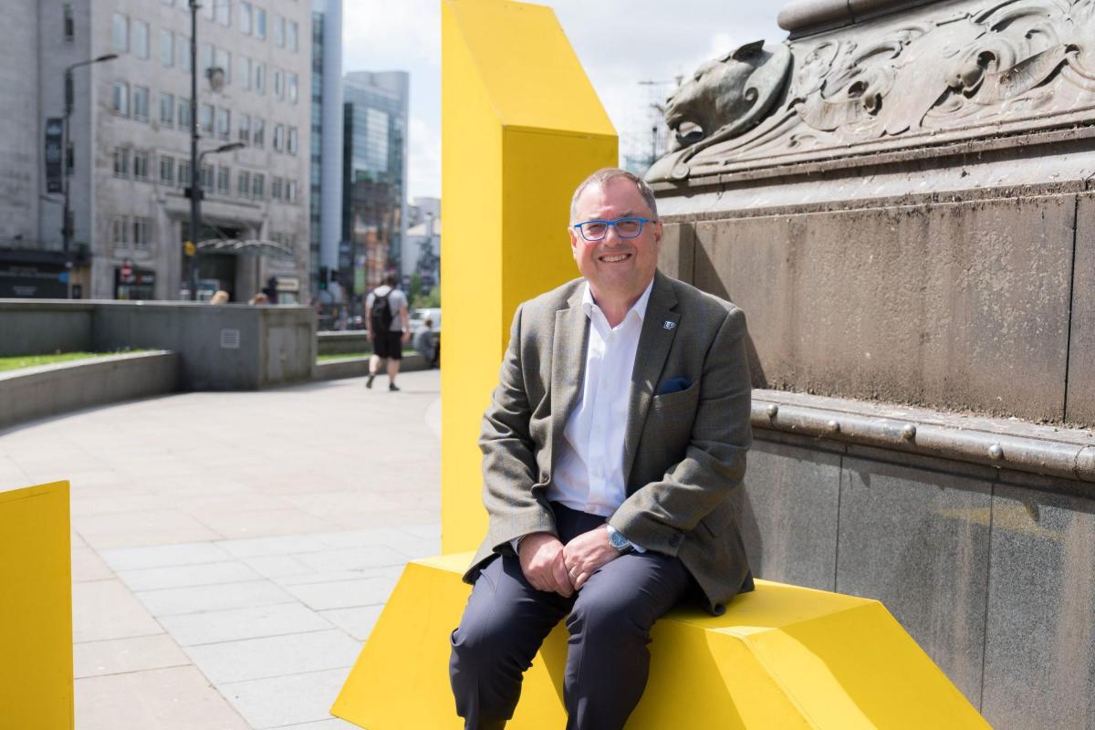 Chairman of LEP board, Sir Roger Marsh, stands&hellip;