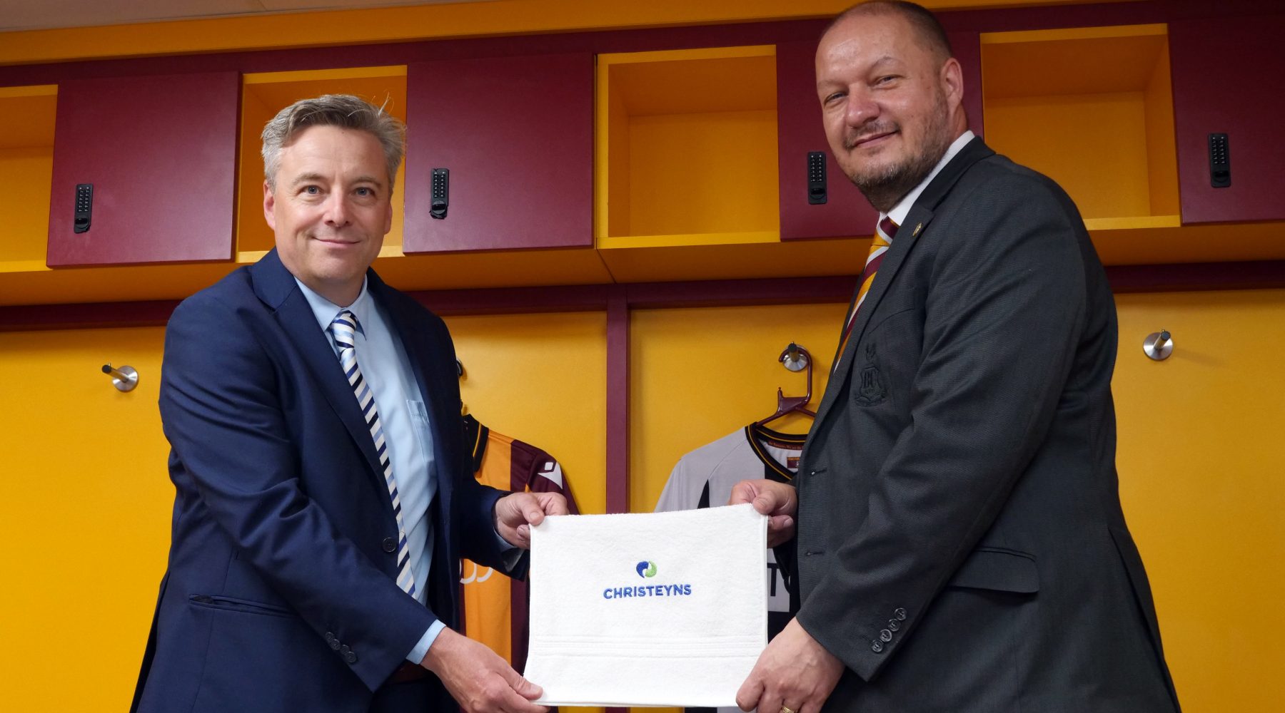 Christeyns renews laundry sponsorship for Bantams