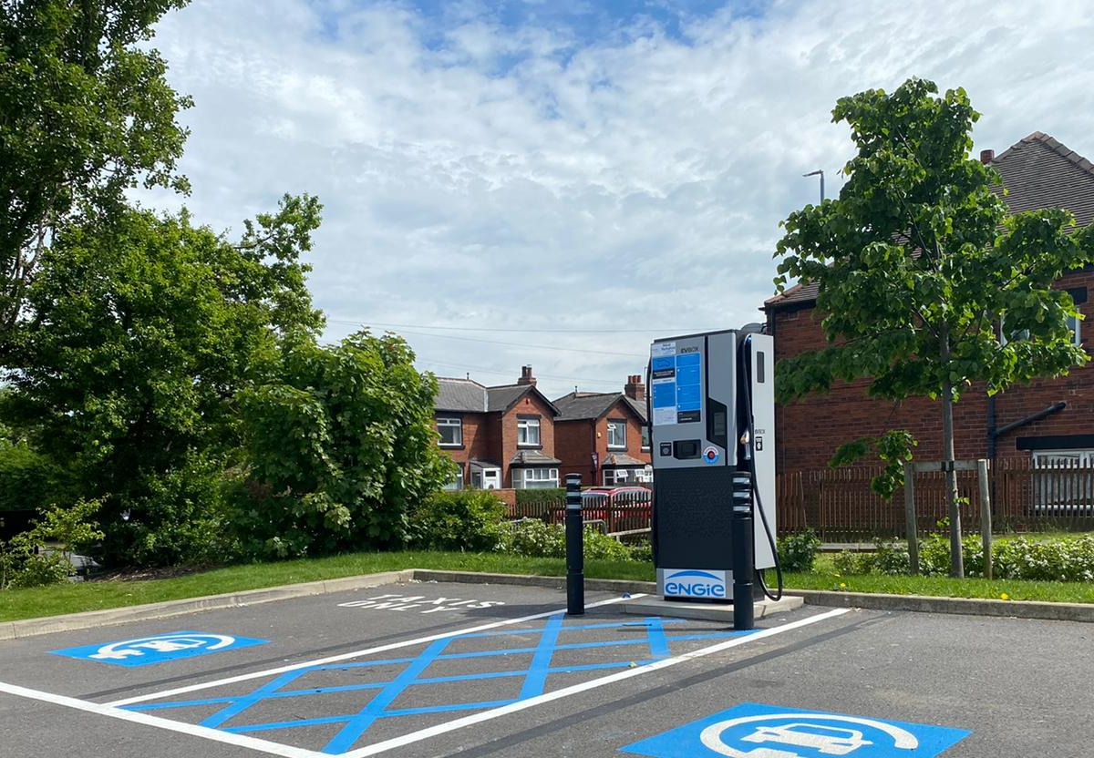 Partnership installs 85 electric vehicle charging points Bradford