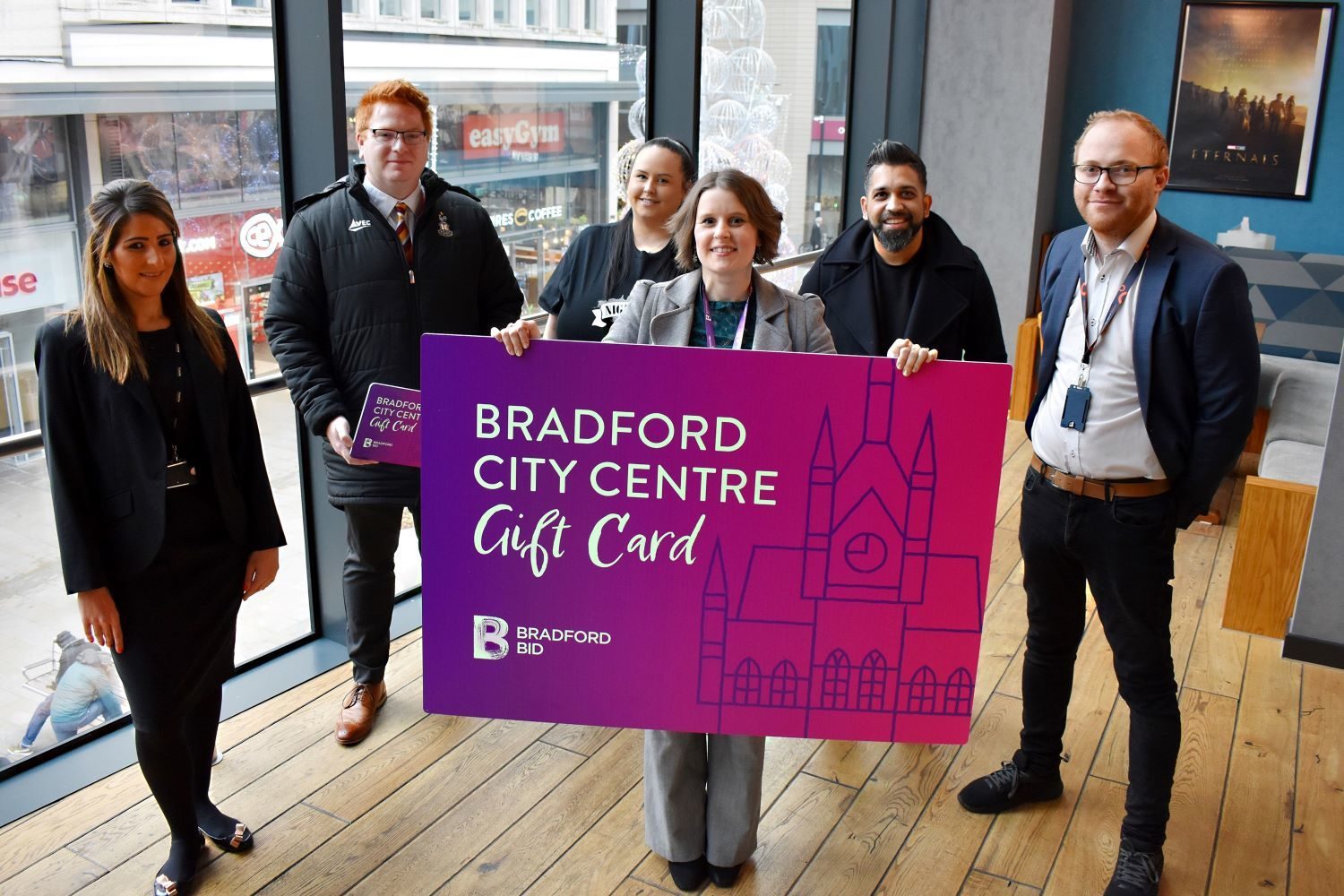 City centre gift card launches to boost Bradford…