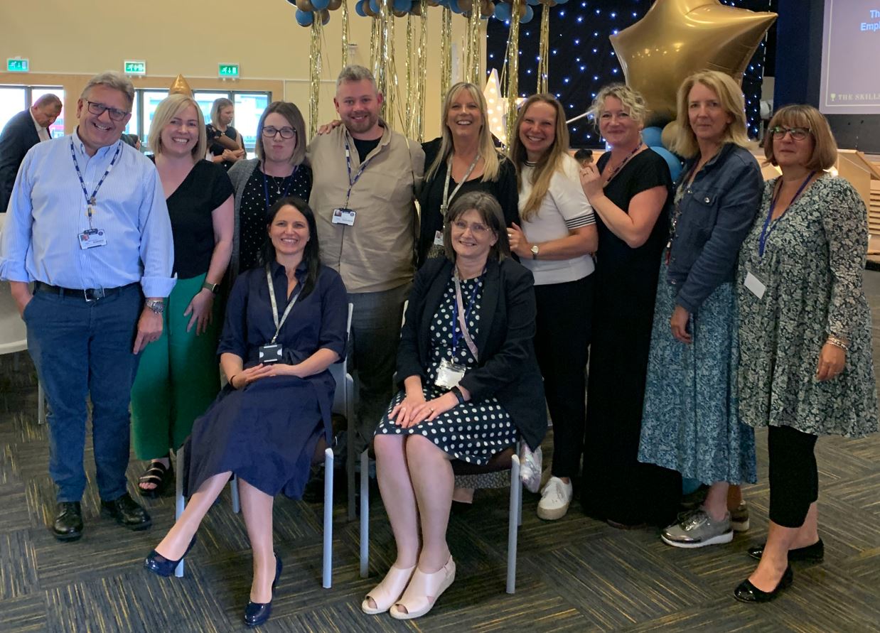 Shipley College students at Awards