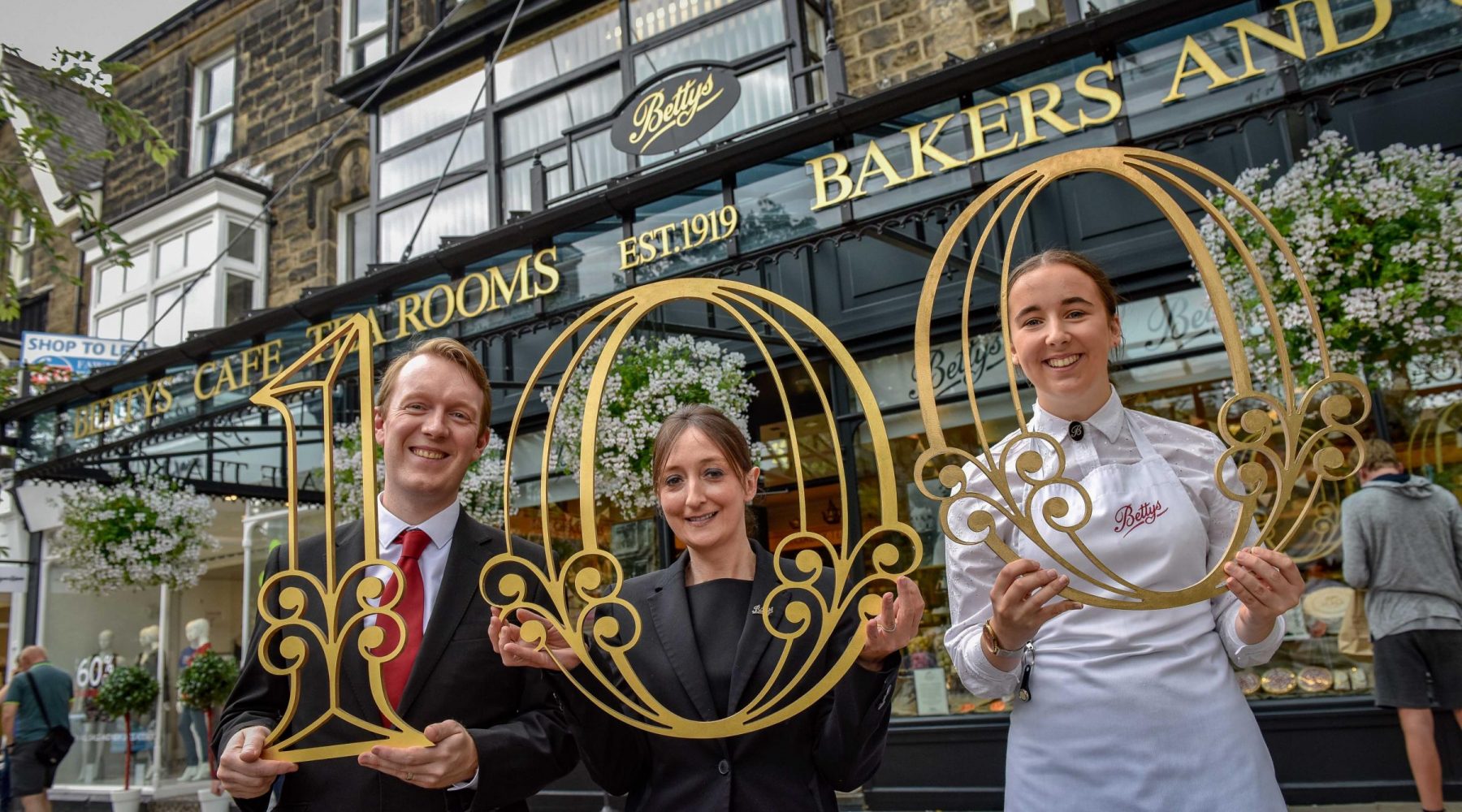 Staff mark 100th anniversary of Bettys