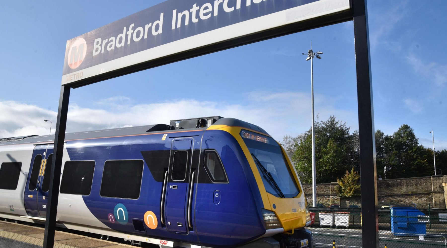 Northern Rail's new 'state-of-the-art' train rolls into Bradford…