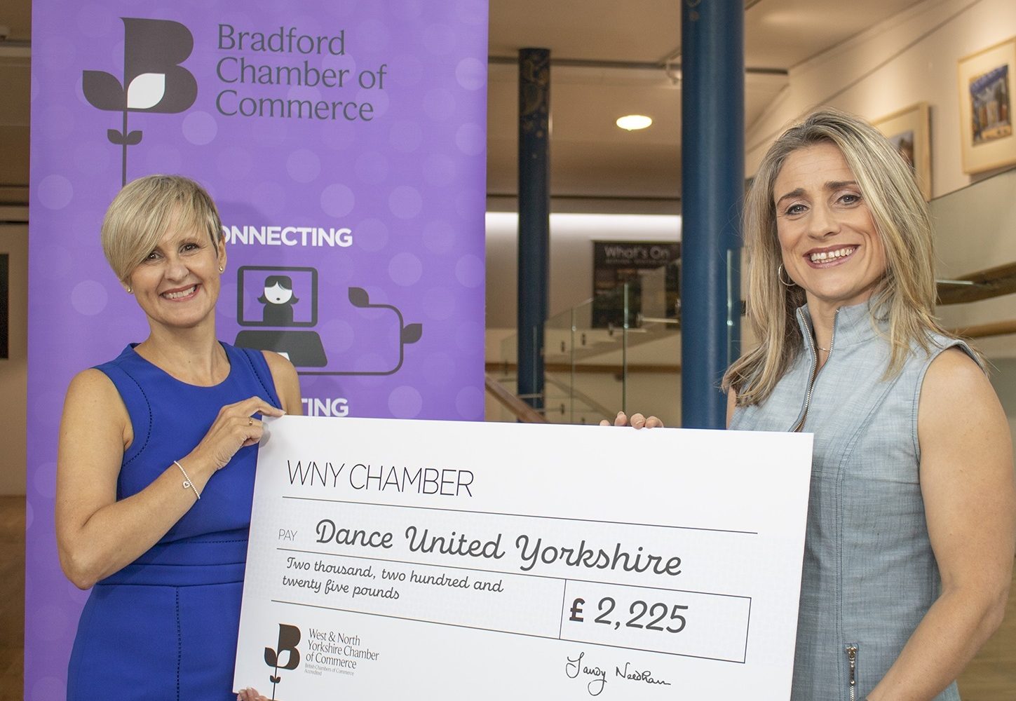 Bradford Chamber backs city charity Dance United Yorkshire