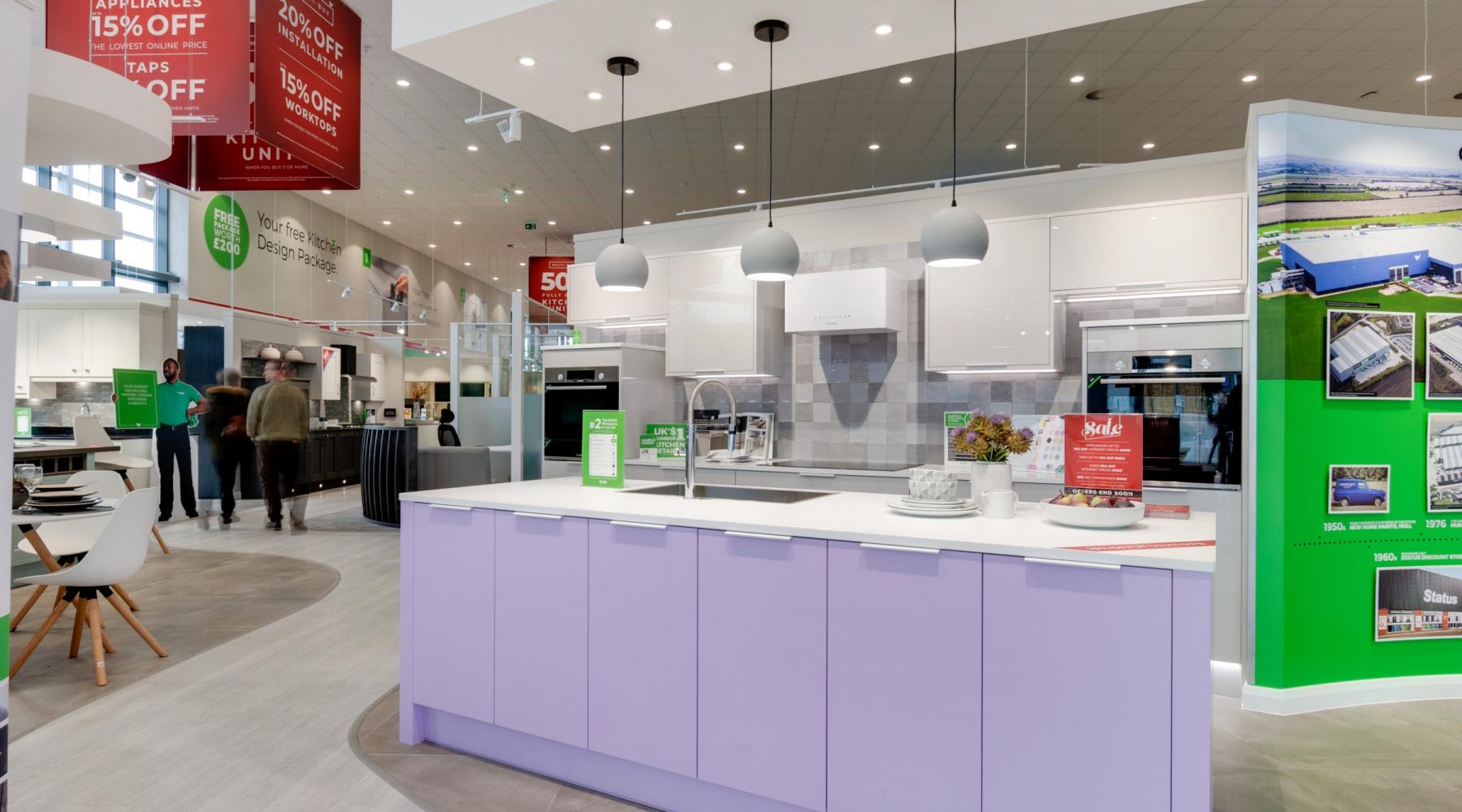Details unveiled of Wren Kitchens' Bradford showroom