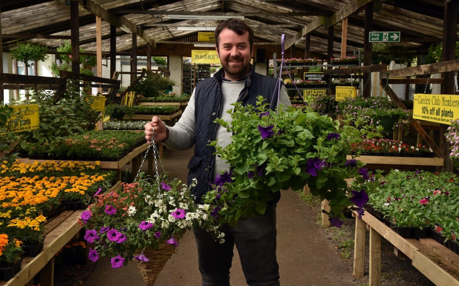 Garden centres and nurseries in district reopen their…