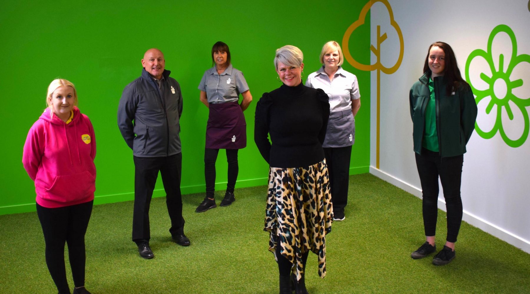 New uniform for garden centre team unveiled
