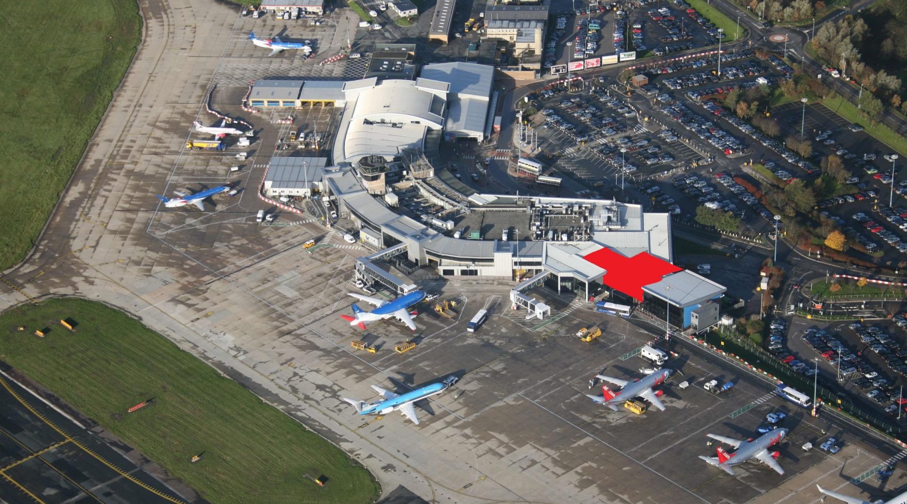 Airports like Leeds-Bradford can apply for £8 million…