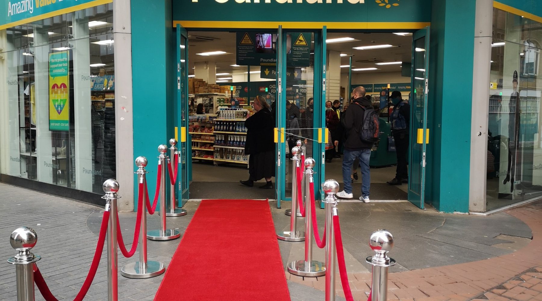 Poundland rolling out the red carpet as 55 stores set to come out of hibernation Bradford
