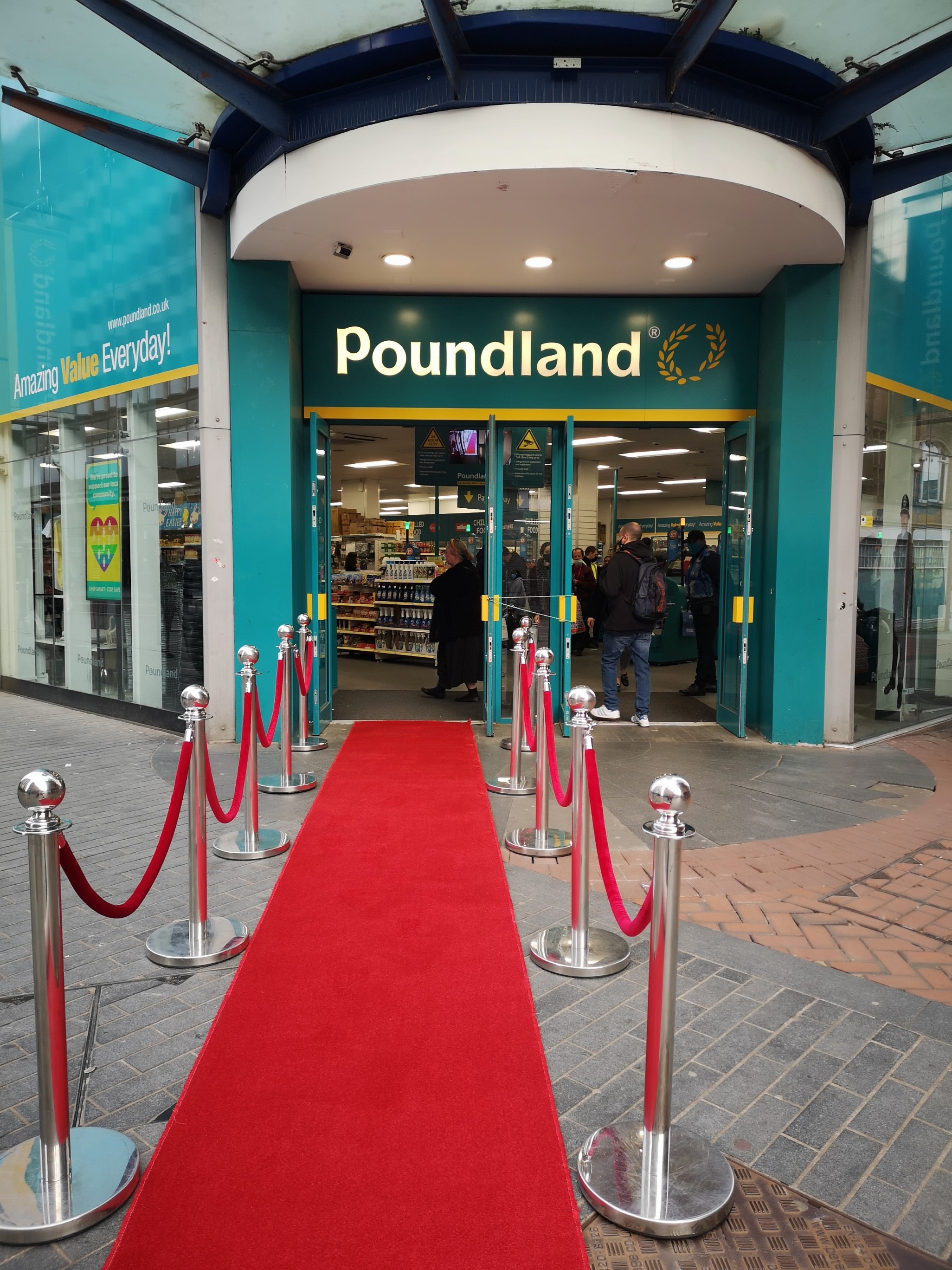 Poundland rolling out the red carpet as 55 stores set to come out of hibernation Bradford