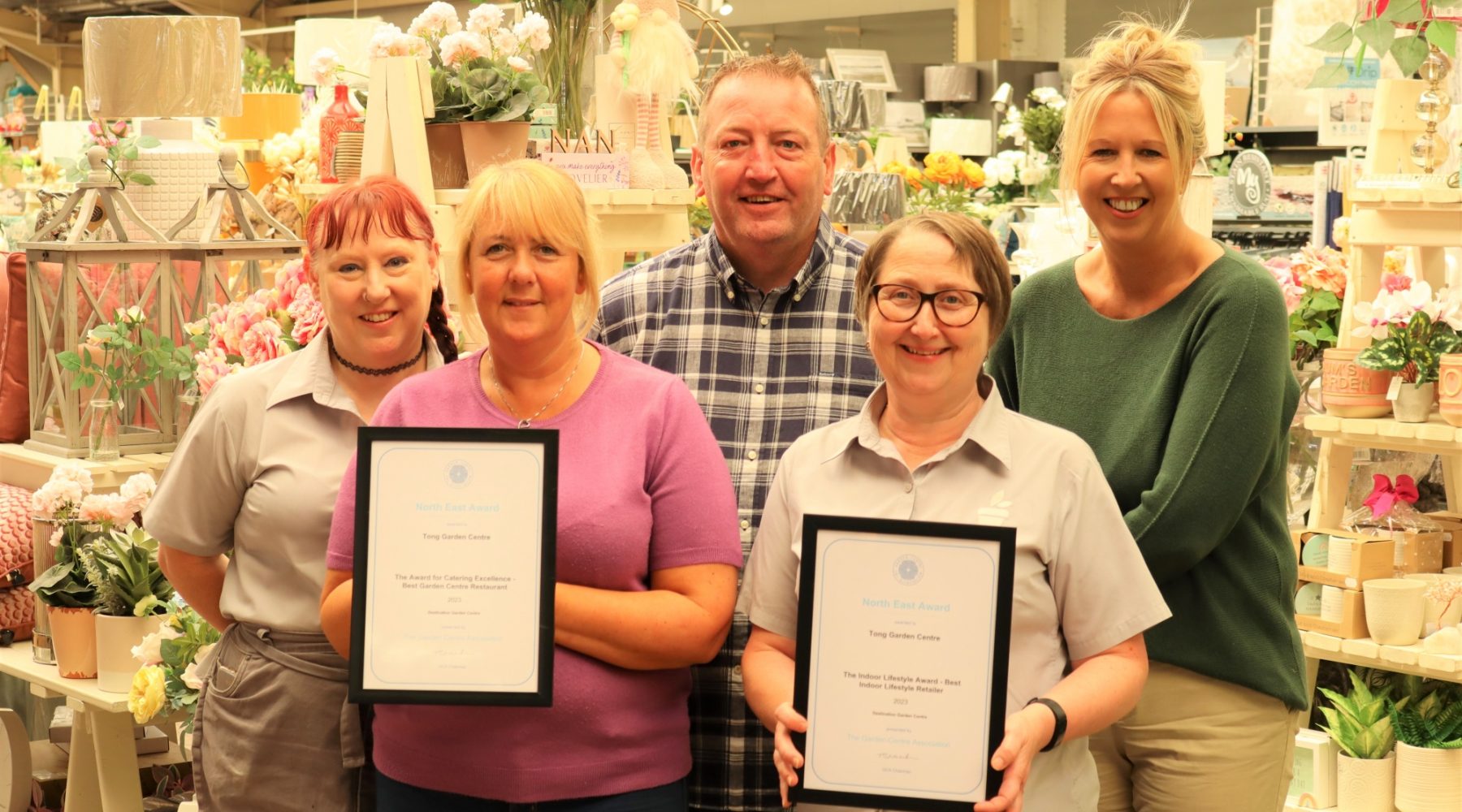 Popular Bradford garden centre wins two regional awards Bradford