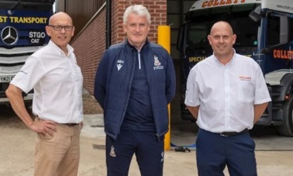 Firm to sponsor Bradford City manager Mark Hughes…