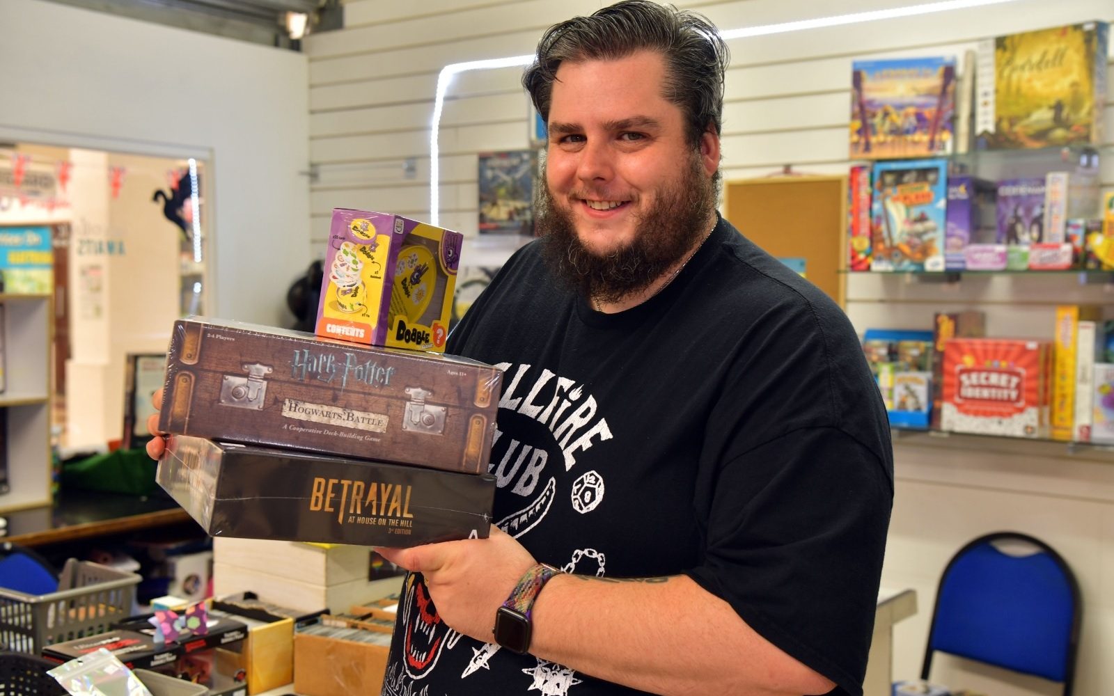 Inside the shop helping to build a community&hellip;