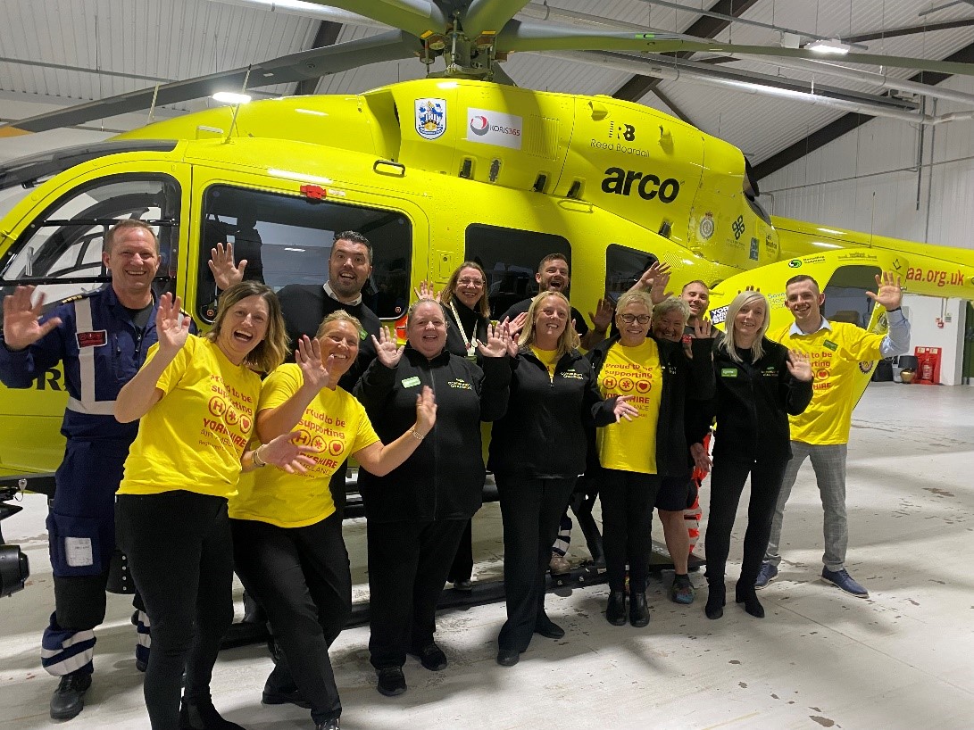 Asda staff raise remarkable £20,000 for Yorkshire Air&hellip;