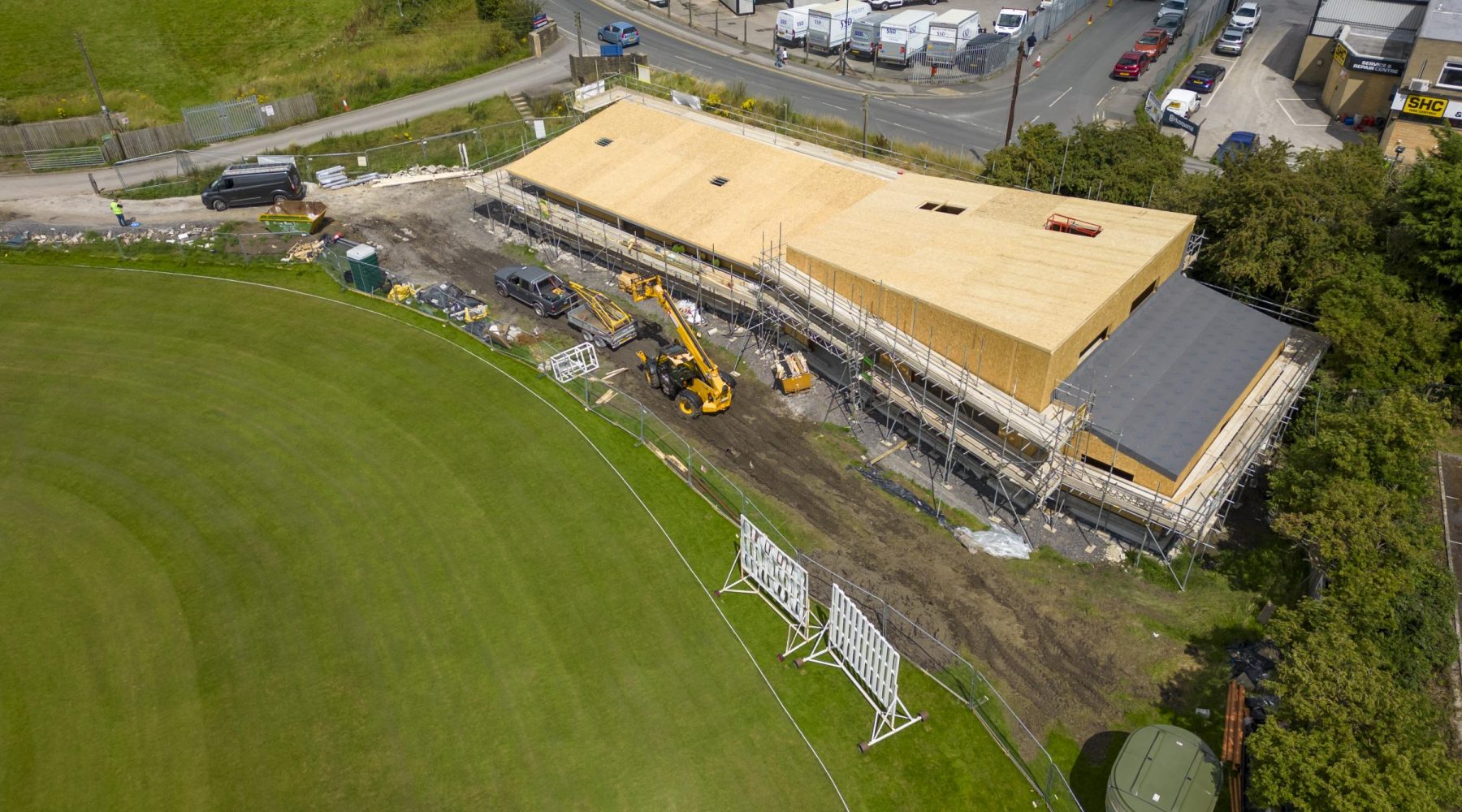 New community sports hub starts to take shape