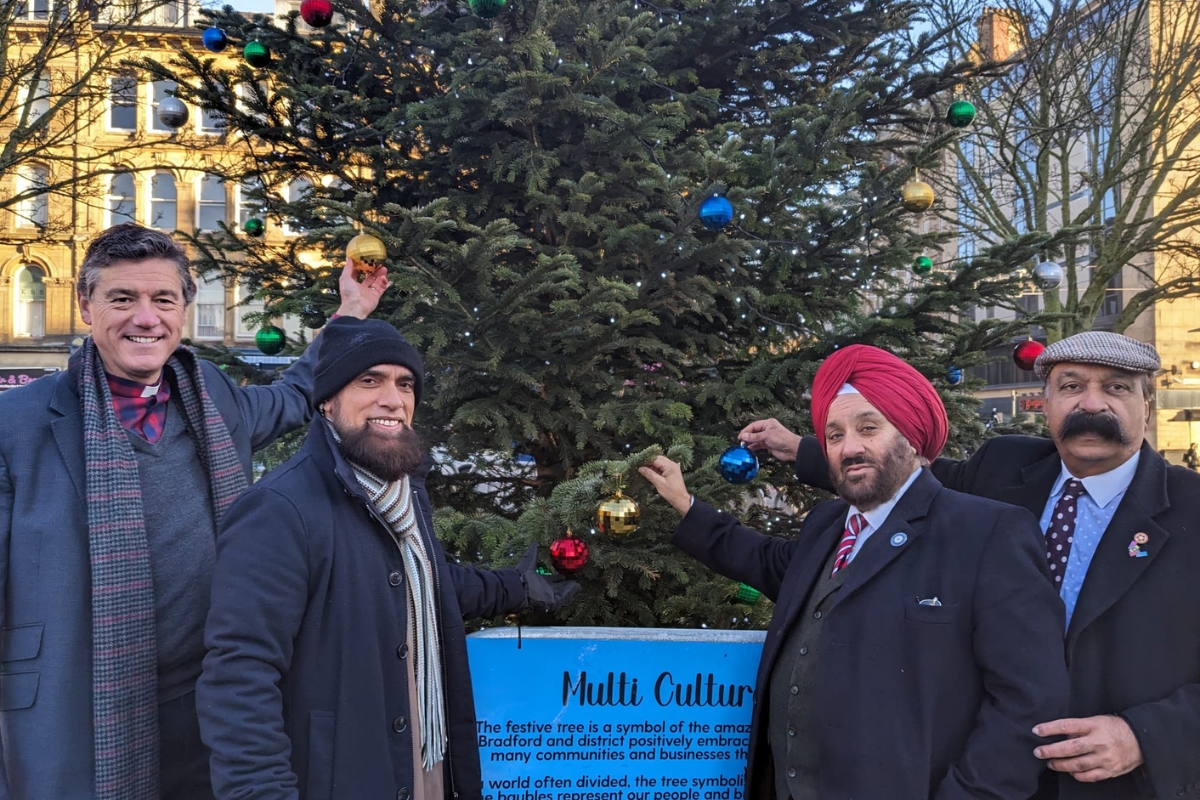 Ceremony celebrates Bradford multi-cultural tree’s message