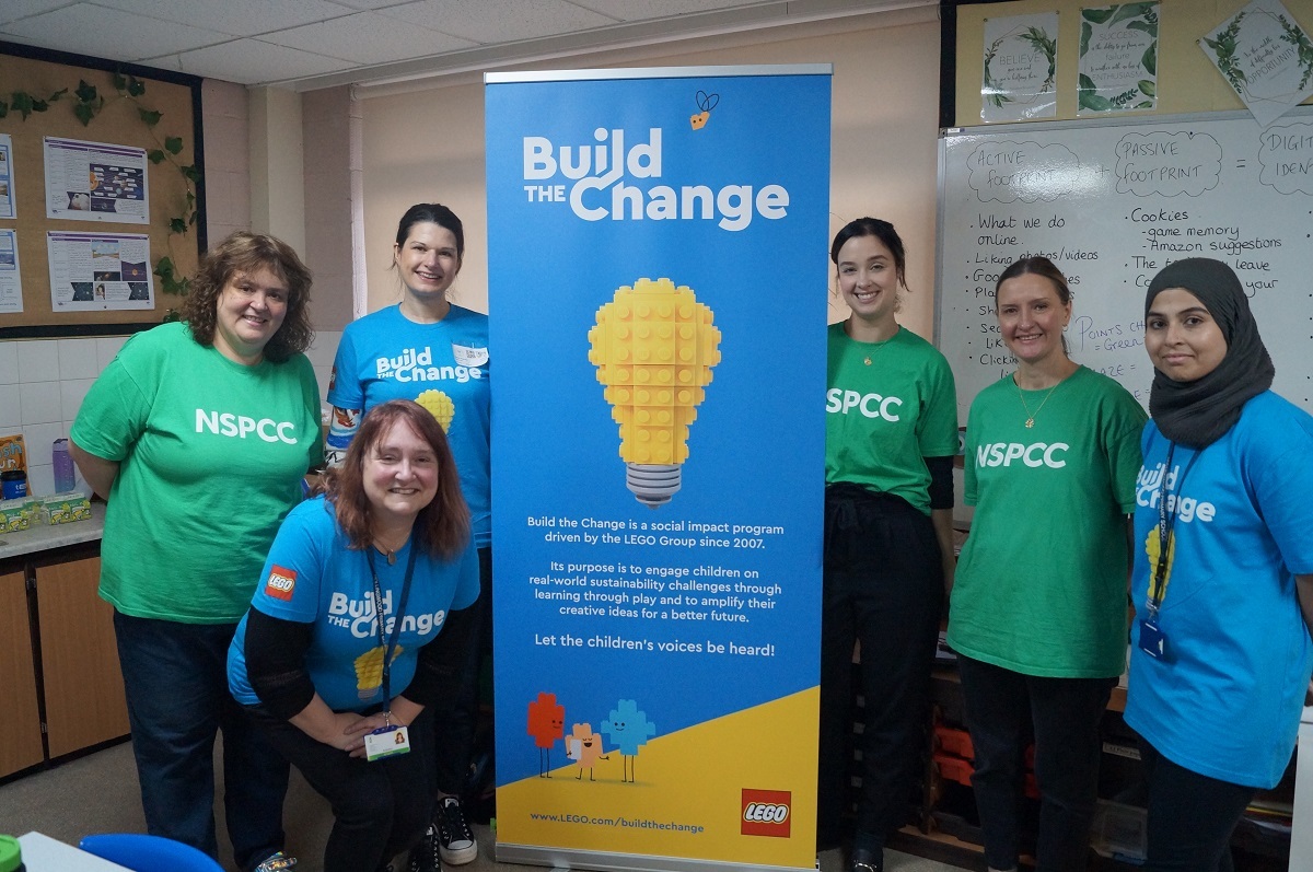 Bradford pupils learn online safety by building LEGO