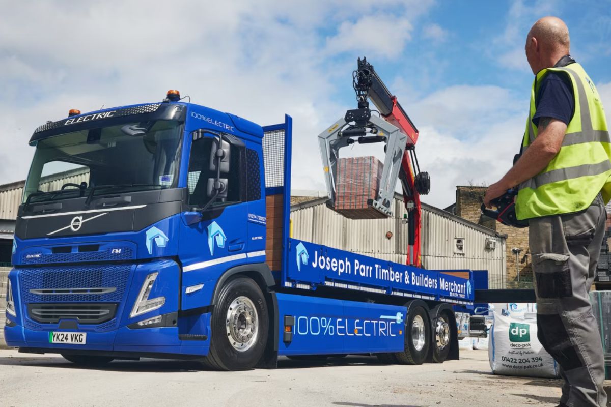 100 per cent electric truck helps company drive&hellip;