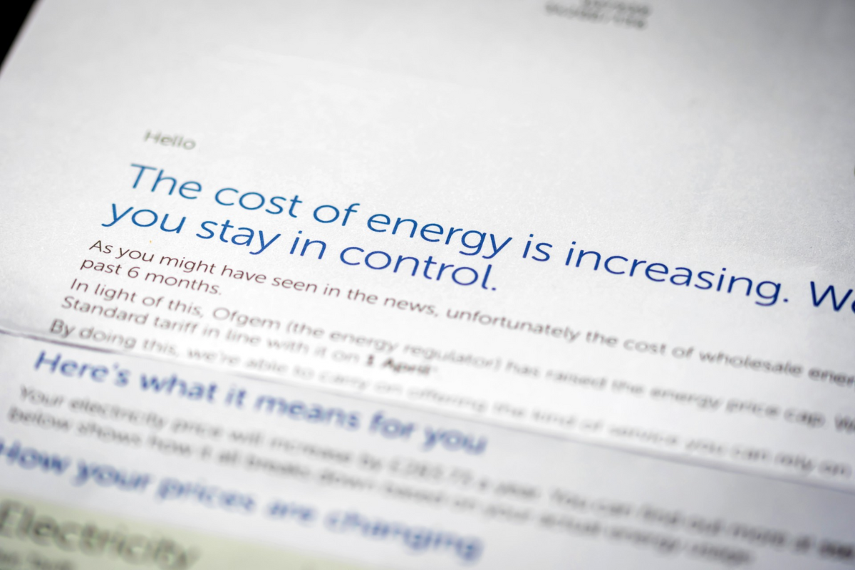Annual energy bill for small businesses could be…