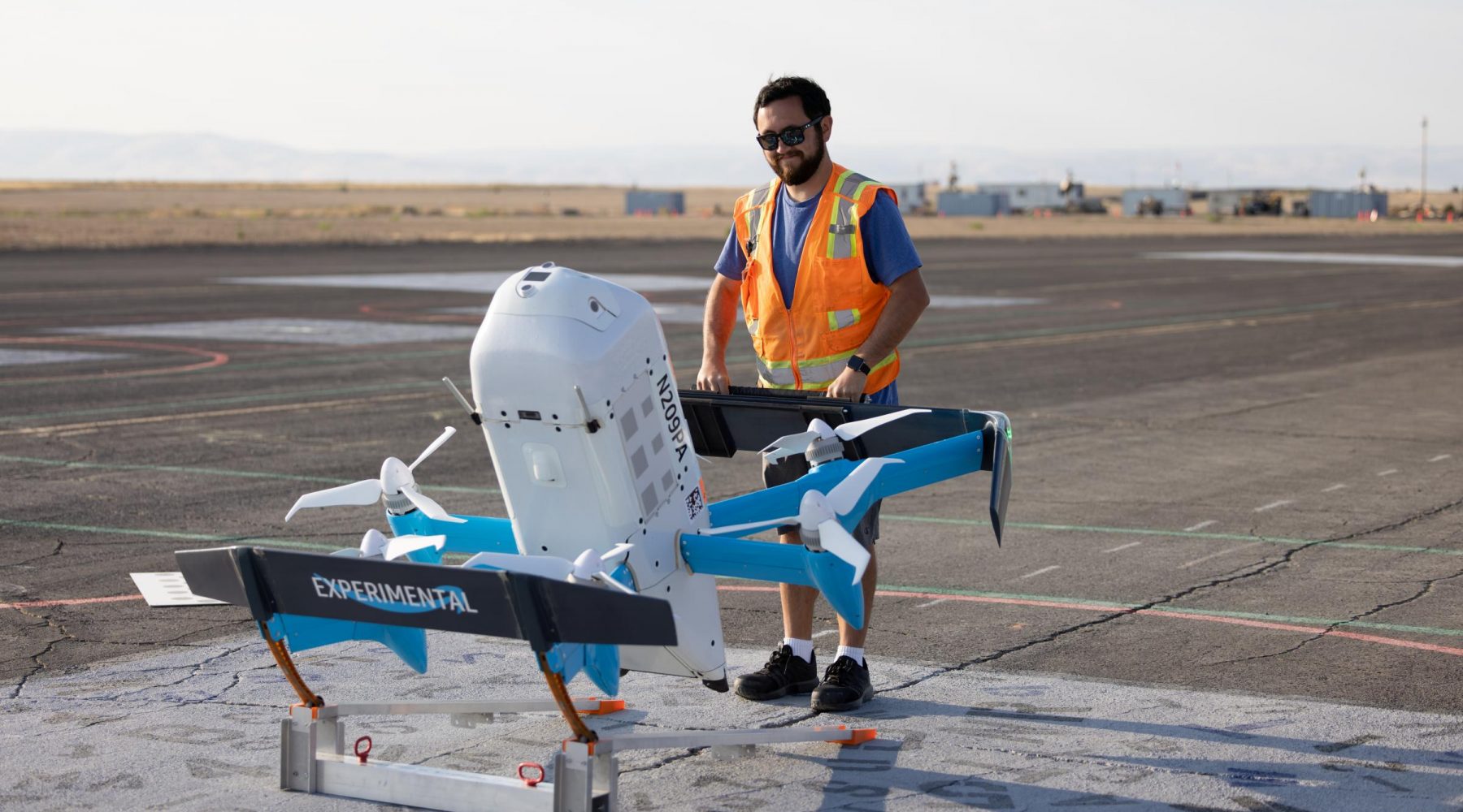 Amazon to begin first drone deliveries in the…