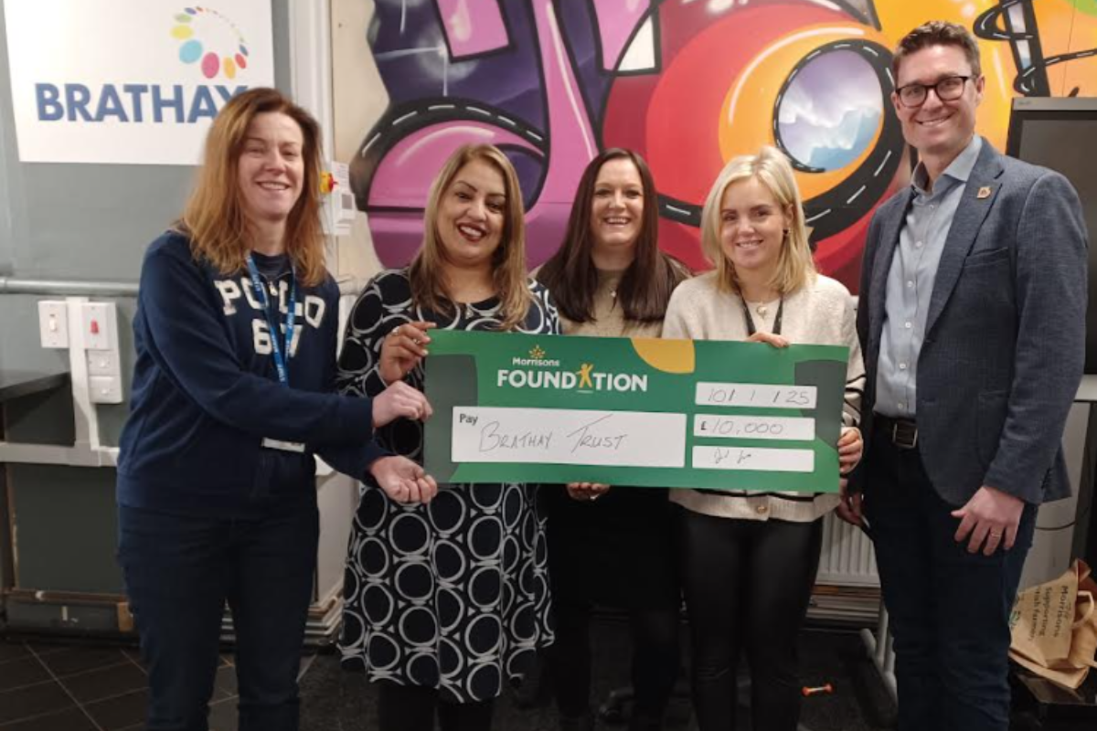 Morrisons Foundation donates £10,000 to Brathay Trust