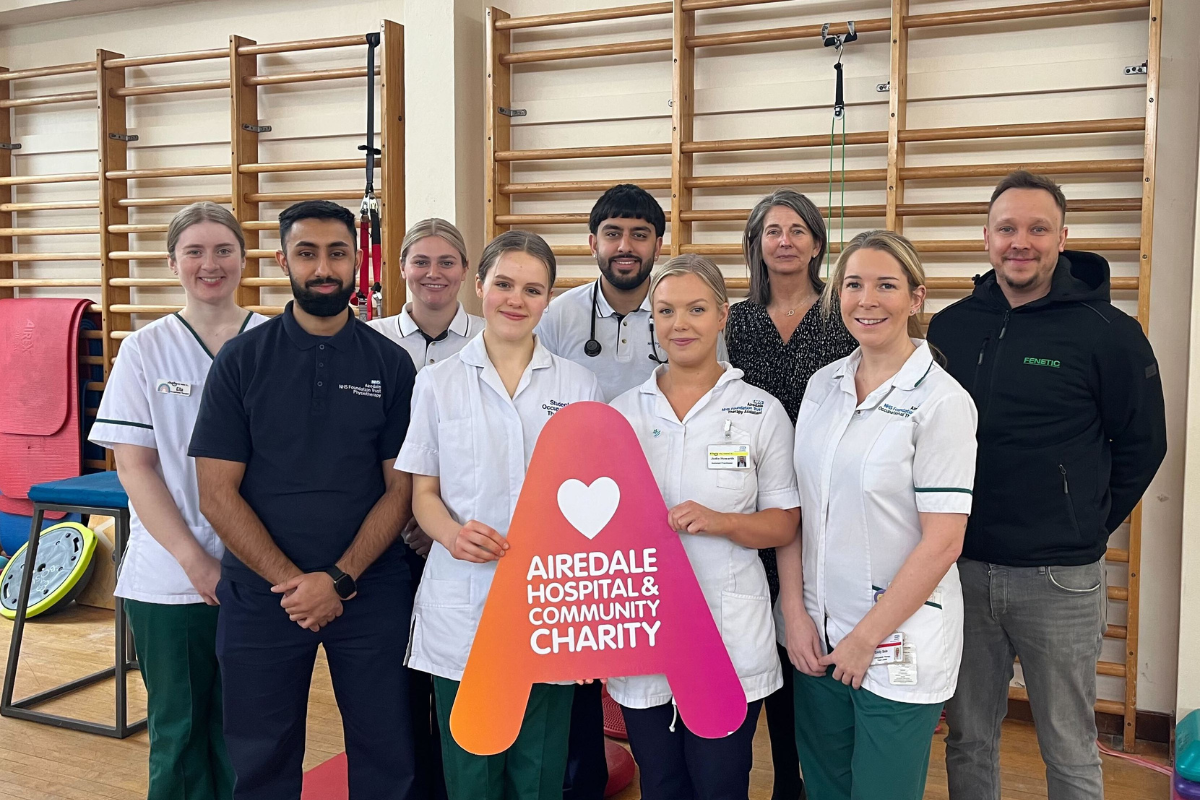 Skipton-based mobility firm donates mobility seat to Airedale…