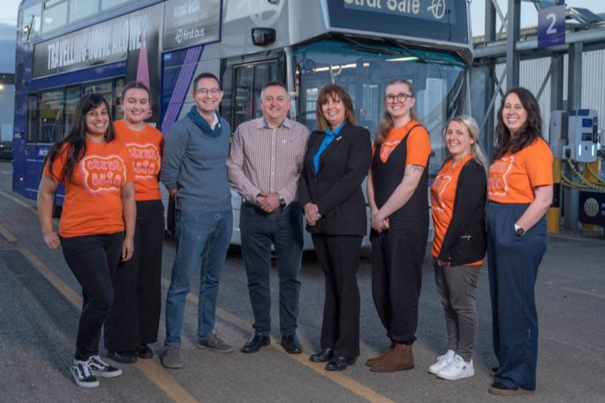 First Bus partners with support line to help…