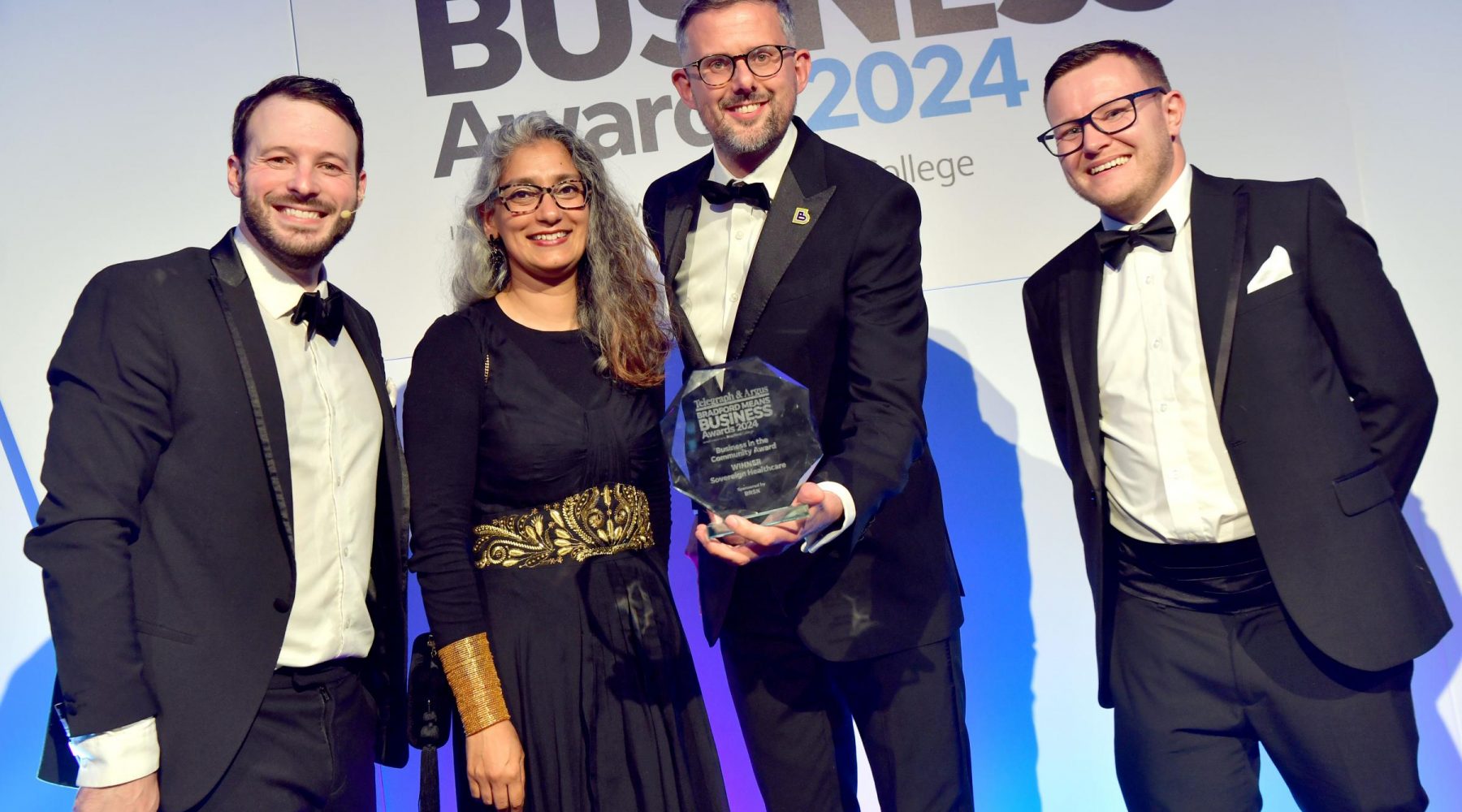 Business in the Community award put in the…