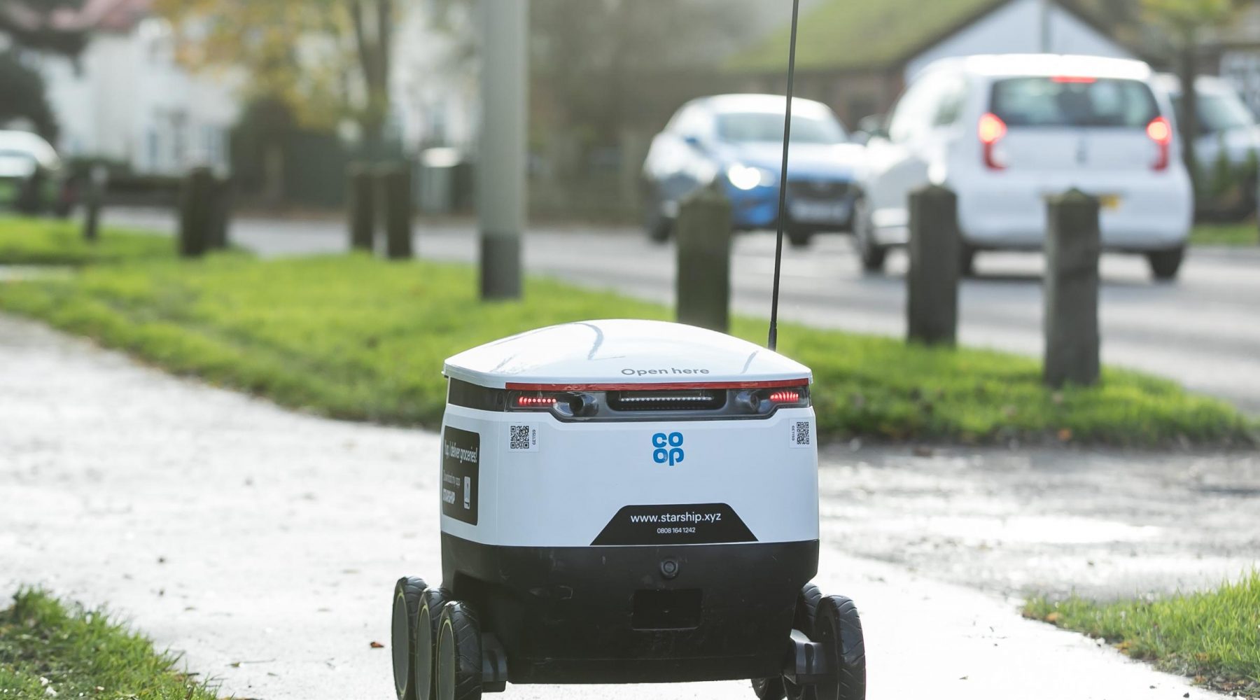 More shopping could be delivered by robots in…