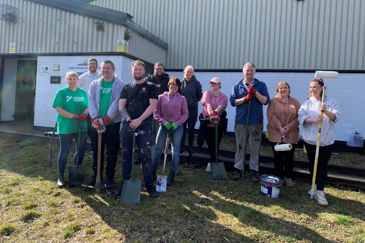 YBS volunteers give makeover to Lower Grange Community…