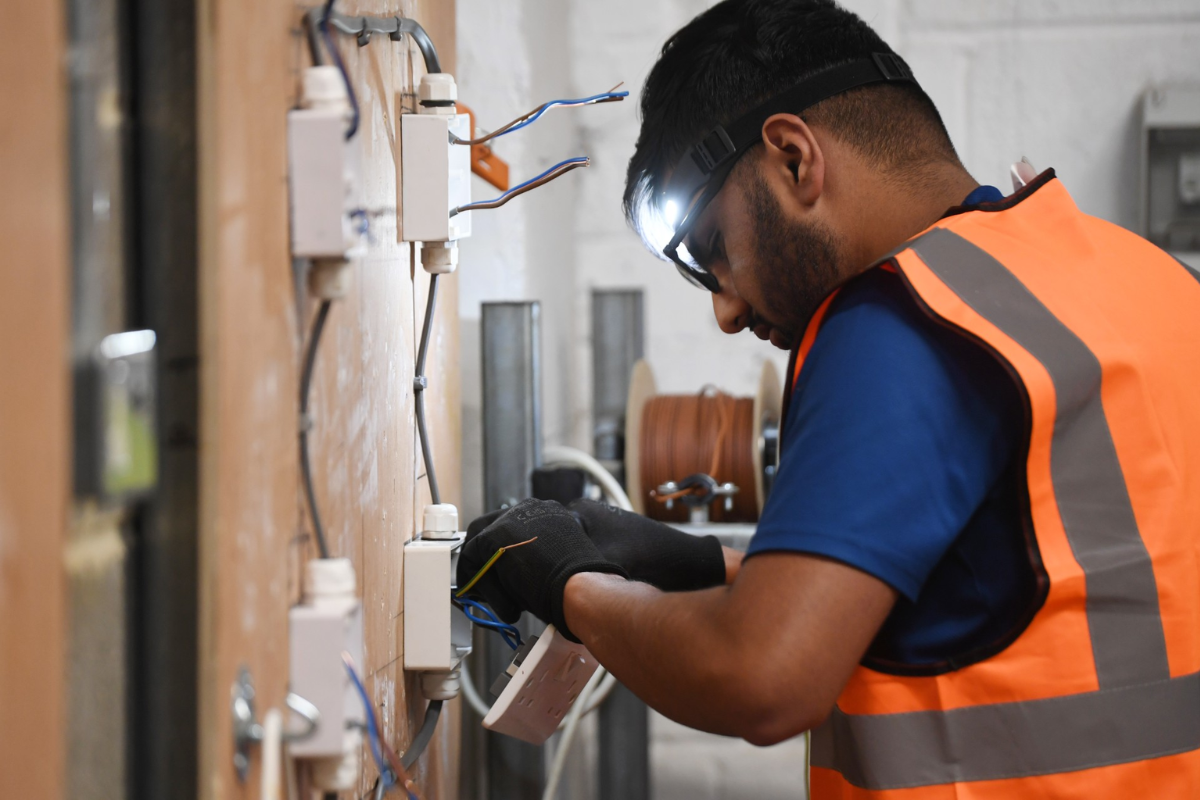 Free electrical and plumbing sessions for young people…