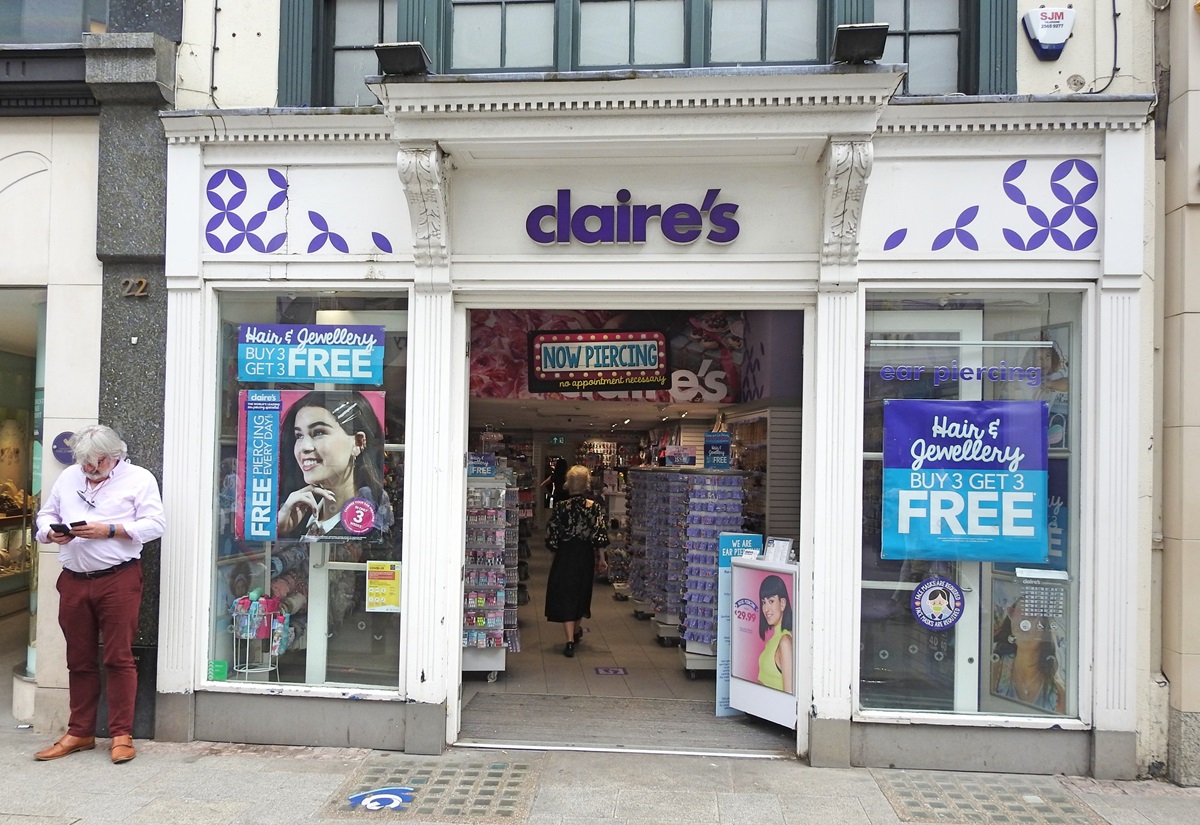 High street retailer Claire’s files for administration with…