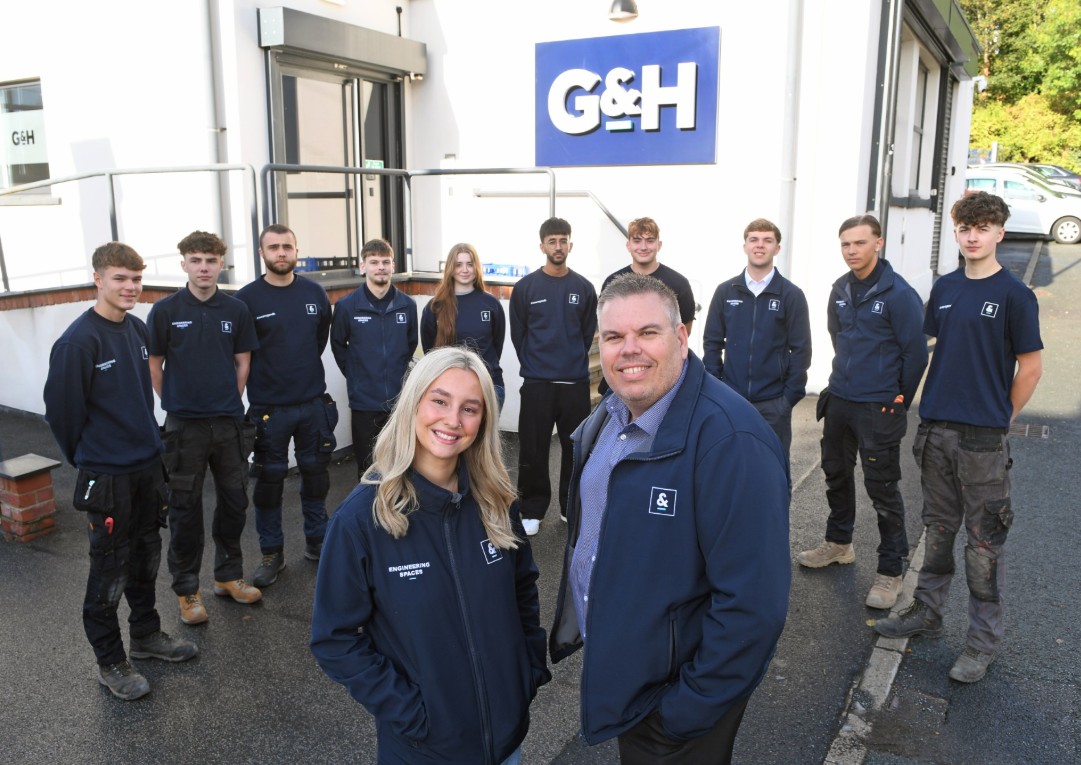 Dozen new apprentices arrive at Bradford contractor G&H