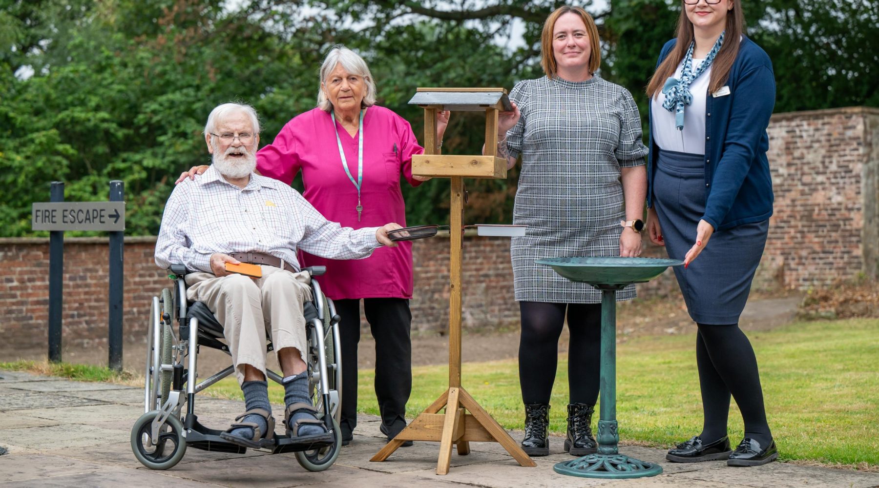 Care home in Wharfedale receives thoughtful donation from…