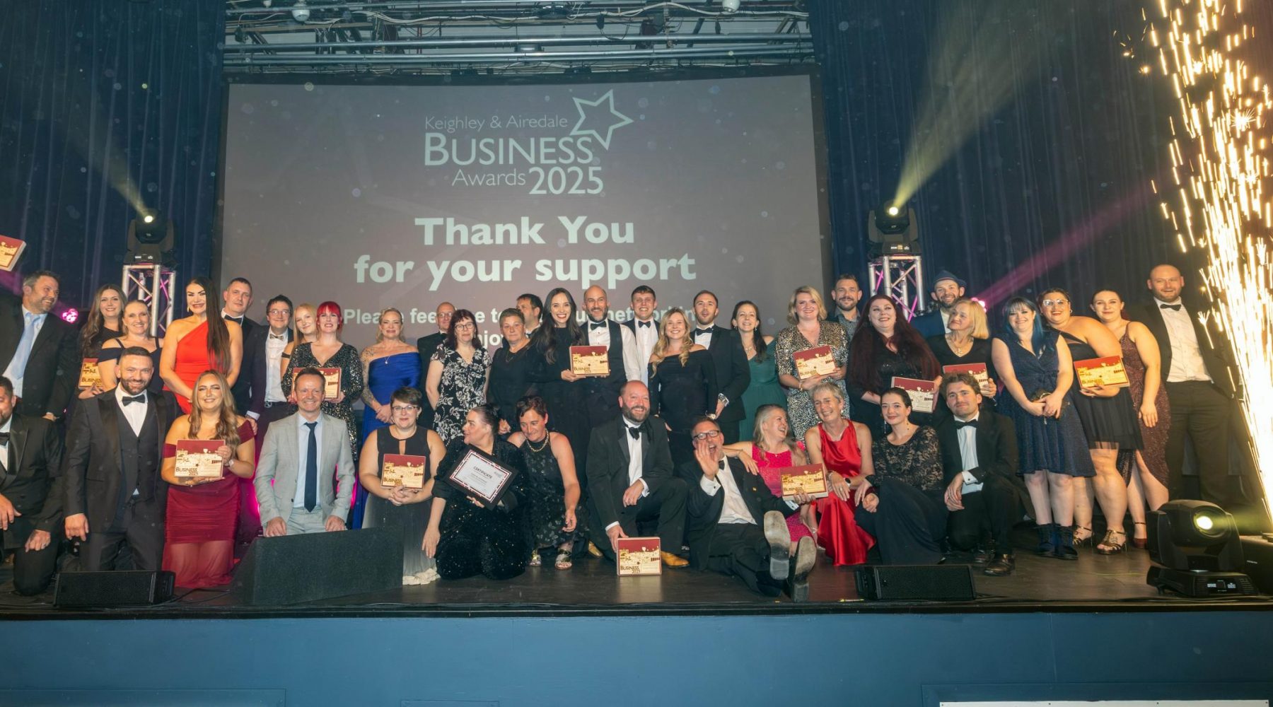 Achievement of businesses across district recognised at big…