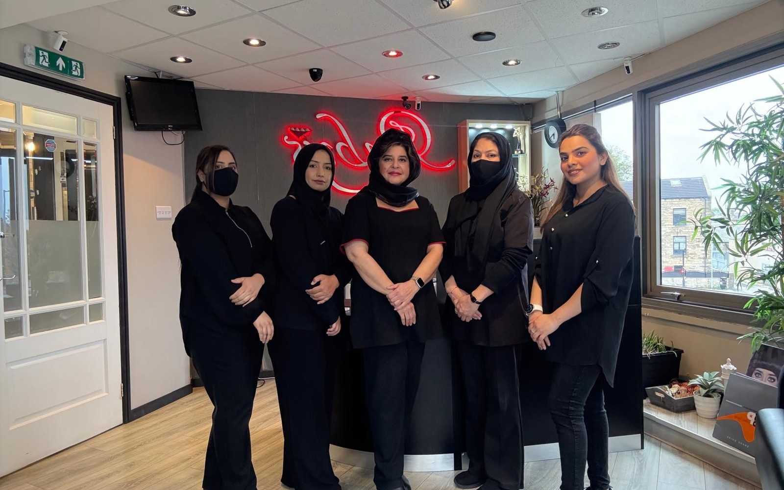 Salon with ‘very high standards of customer service’…