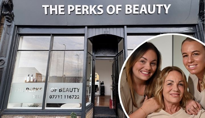 It’s a family affair at this salon in…