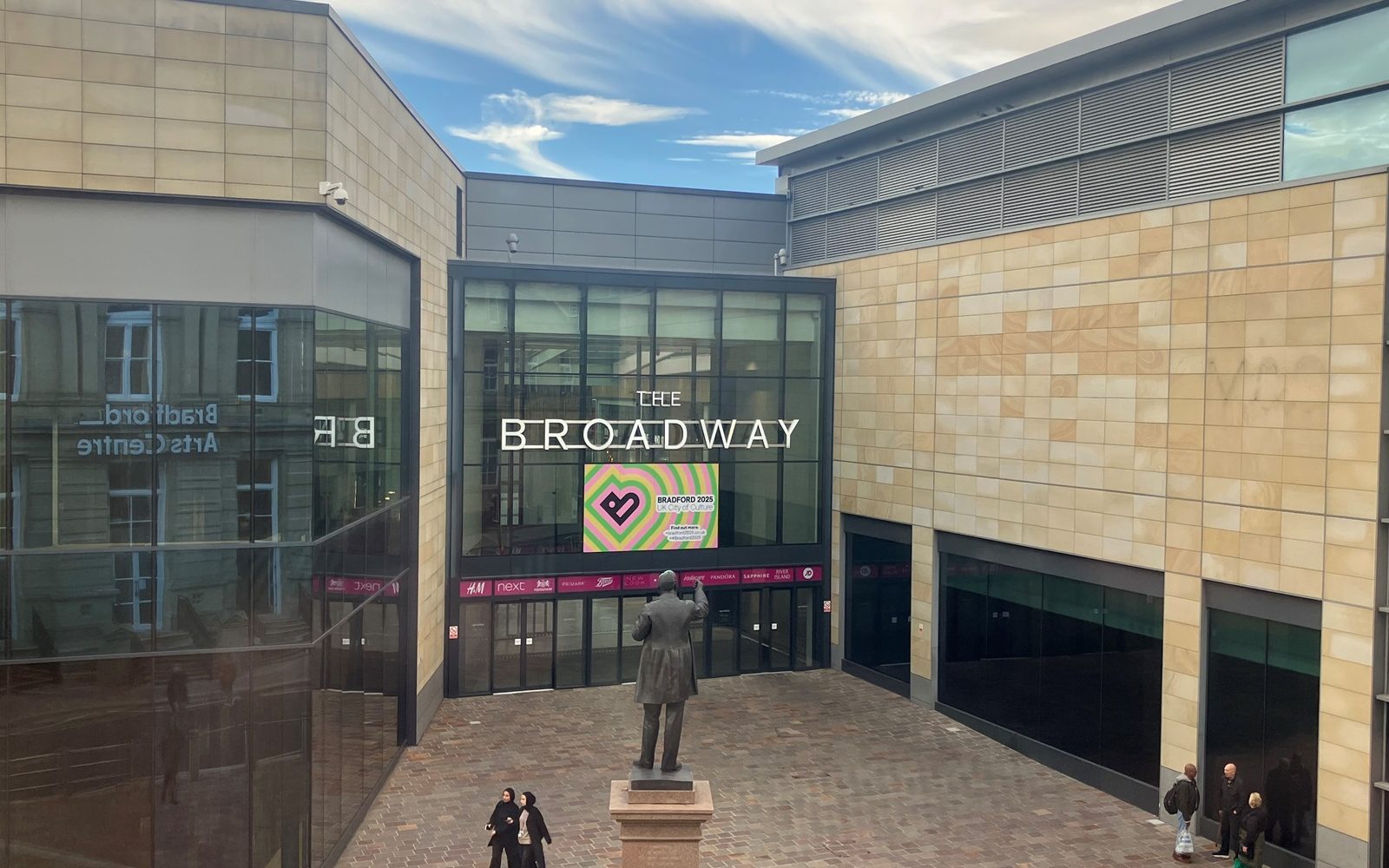 Shopping centre has been in hands of receivers…