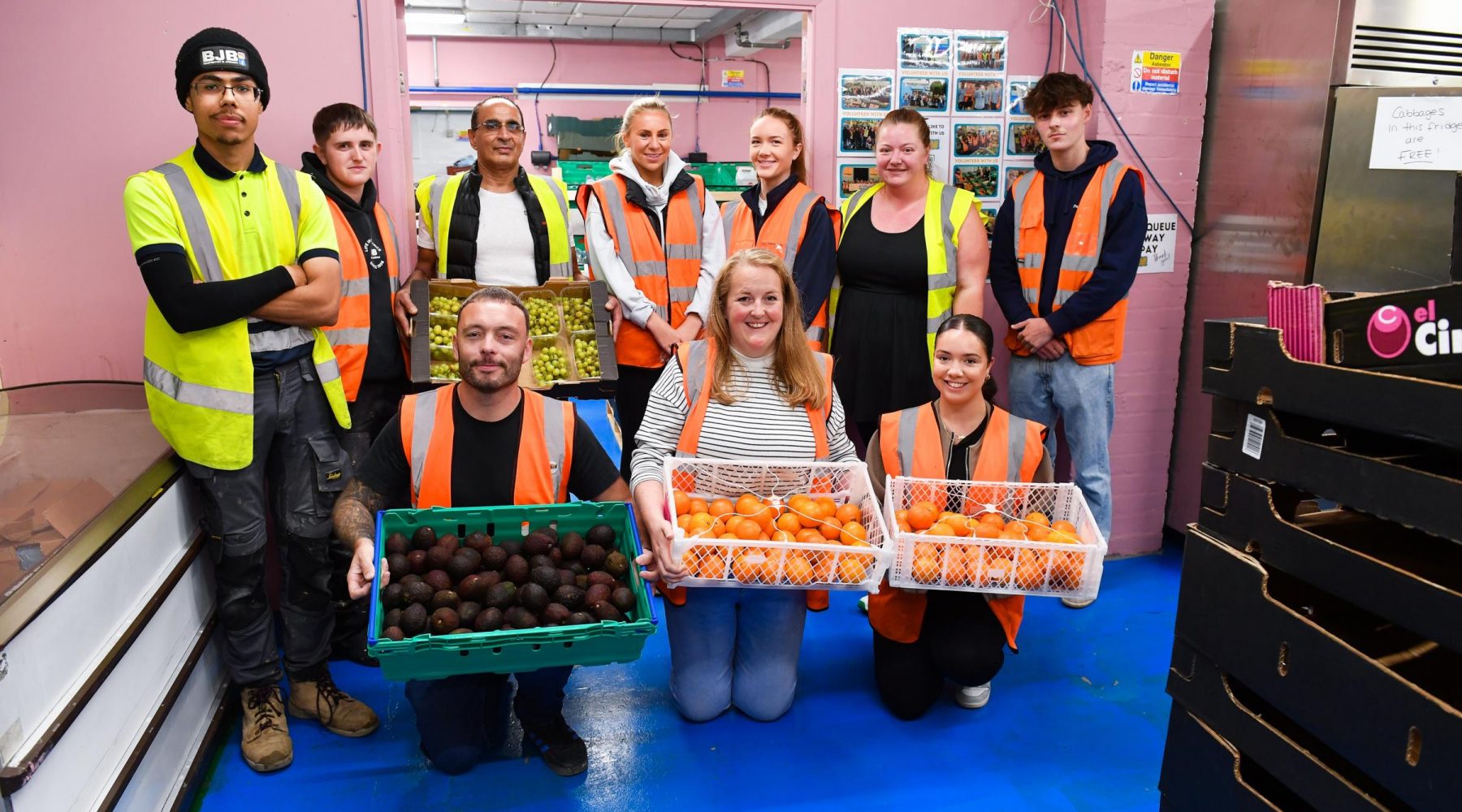 Employees praised after spending day volunteering at a…